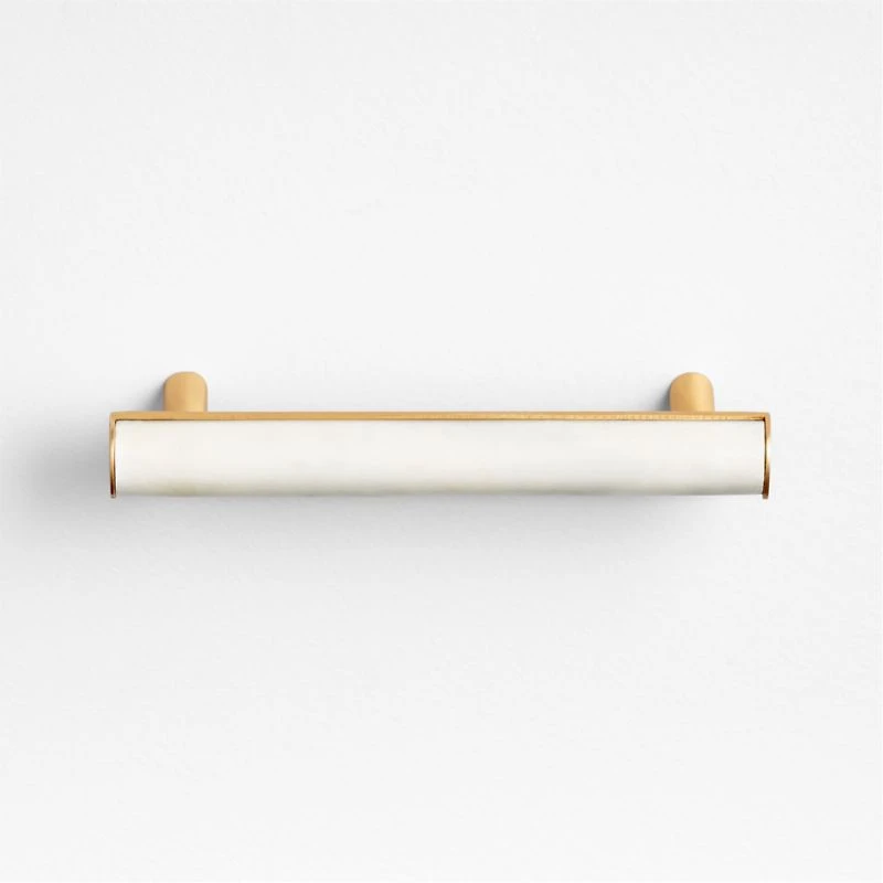 Mason Marble Hardware 4" Brass Bar Pull