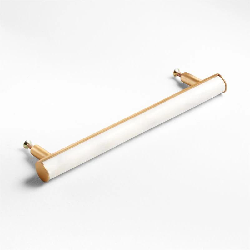 Mason Marble Hardware 4" Brass Bar Pull