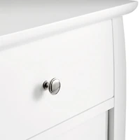 Mason 36.5" White 5-Drawer Tall Dresser