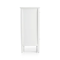 Mason 36.5" White 5-Drawer Tall Dresser