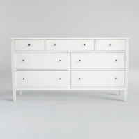 Mason 64" White 7-Drawer Dresser