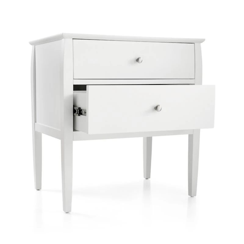 Mason 26" White Nightstand