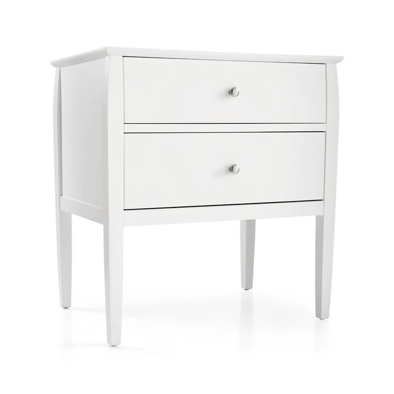 Mason 26" White Nightstand
