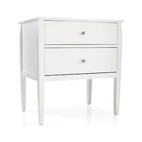 Mason 26" White Nightstand