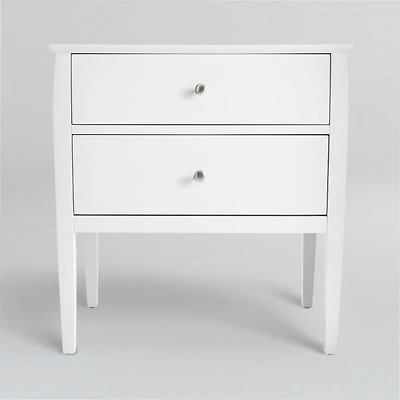 Mason 26" White Nightstand