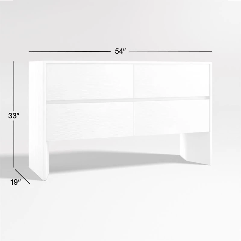 Mataro Black 4-Drawer Dresser