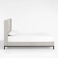 Maxwell Queen Linen 55" Bed
