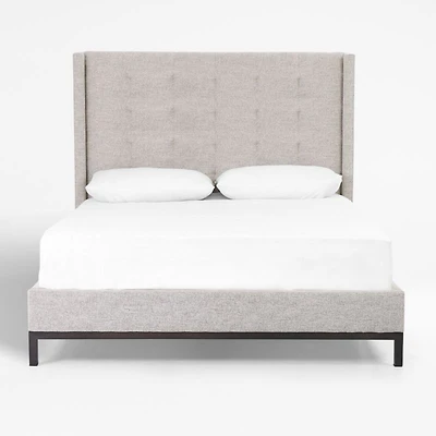 Maxwell Queen Linen 55" Bed