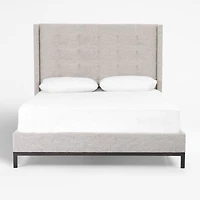 Maxwell Queen Linen 55" Bed
