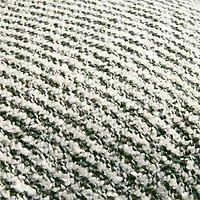 Melange Woven 20"x20" Juniper Green Indoor/Outdoor Throw Pillow