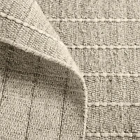Melun Flatweave Striped Caramel Area Rug 8'x10'