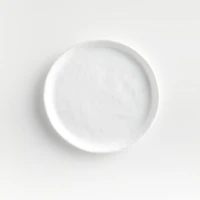 Mercer White Round Porcelain Appetizer Plates, Set of 8