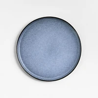 Mercer Arctic Blue Recycled Stoneware Salad Plates, Set of 8