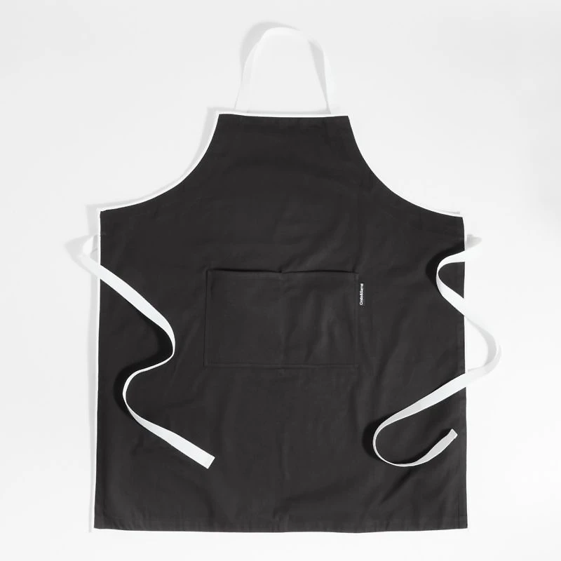 Mercer Black Organic Cotton Apron