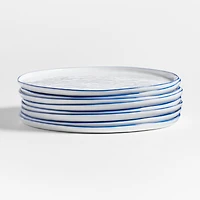 Mercer Rim Round Porcelain Dinner Plate