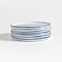 Mercer Rim Round Porcelain Salad Plates
