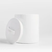 Mercer White Porcelain Medium Canister