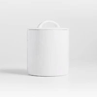 Mercer White Porcelain Small Canister