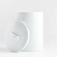 Mercer White Porcelain Extra-Large Canister