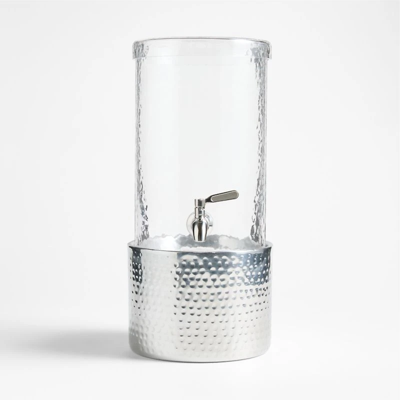 Mercer 1.5-Gallon Drink Dispenser and Bash Stand Set