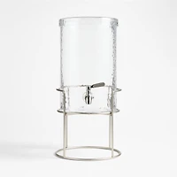 Mercer 1.5-Gallon Drink Dispenser and Silver Stand Set