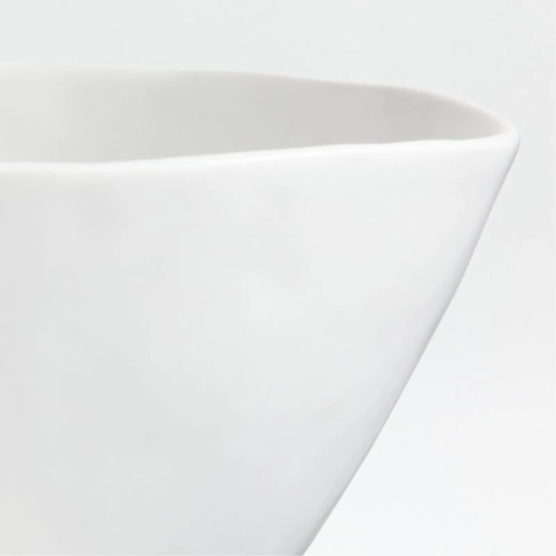 Mercer Matte White Porcelain Cereal Bowl