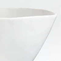 Mercer Matte White Porcelain Cereal Bowl