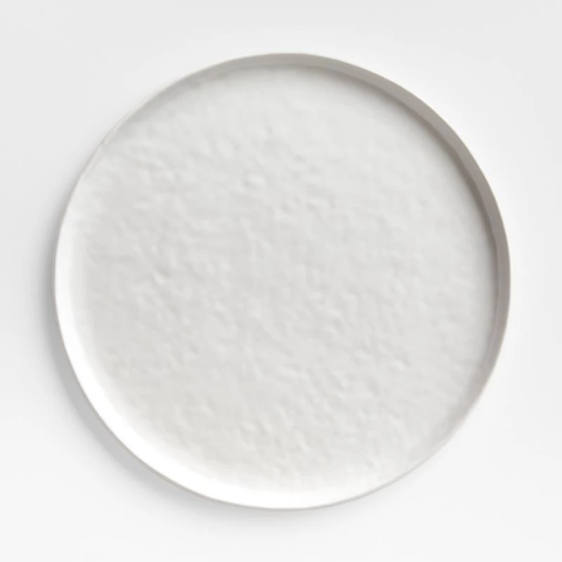 Mercer Matte White Porcelain Dinner Plate