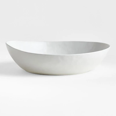 Mercer Matte White Porcelain Serving Bowl