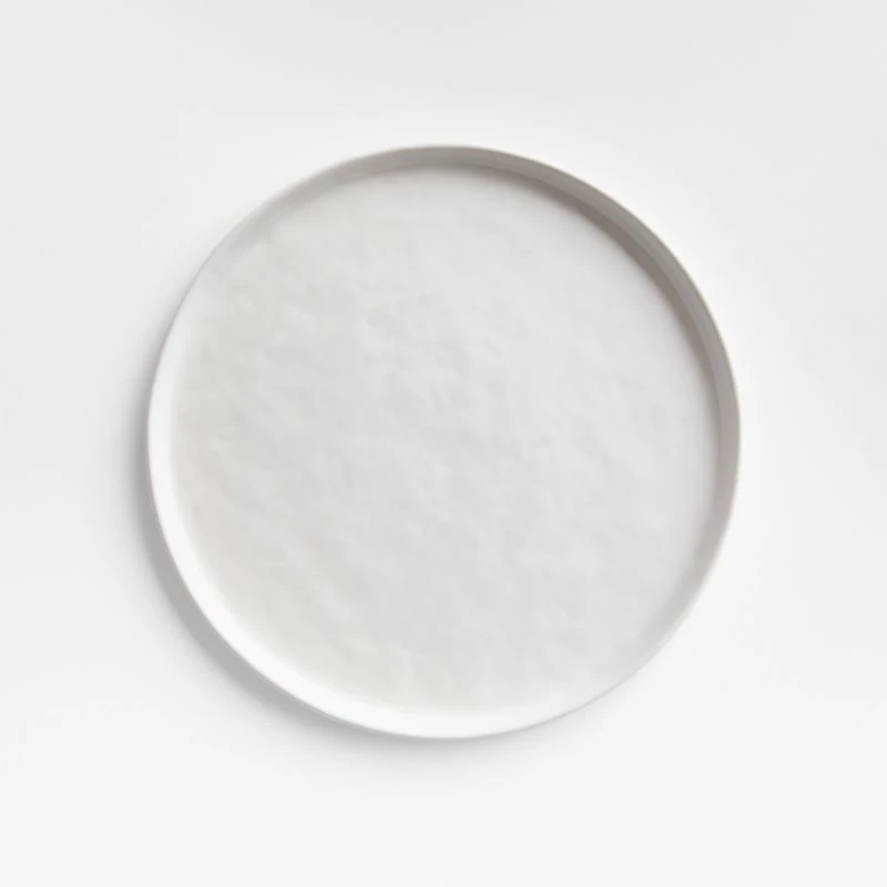 Mercer Matte White Porcelain Salad Plates, Set of 8