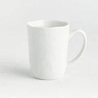 Mercer 14-oz. White Porcelain Mugs, Set of 8