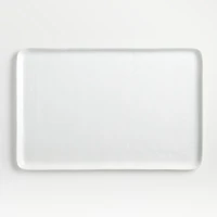Mercer White Rectangle Porcelain Platter
