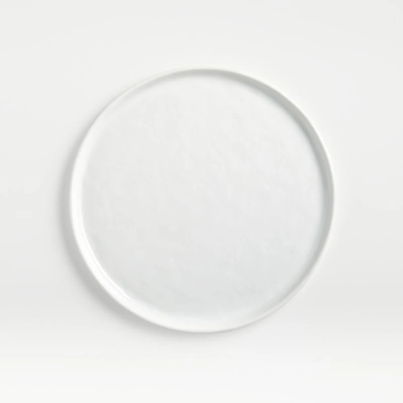 Mercer White Round Porcelain Salad Plates, Set of 8