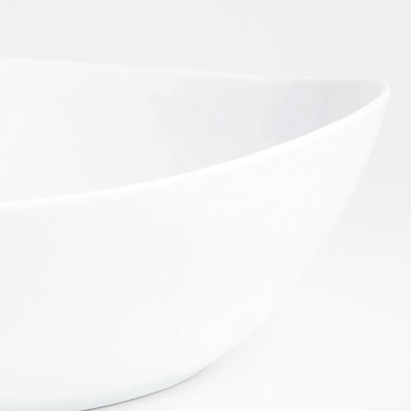 Mercer White Porcelain Large Serving Bowl