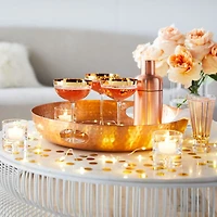 Pryce Gold 8-Oz. Coupe Glass