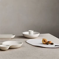 Mezze Ceramic Tapas 3-Part Ceramic Server