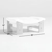 Shinola Michigan Ottoman