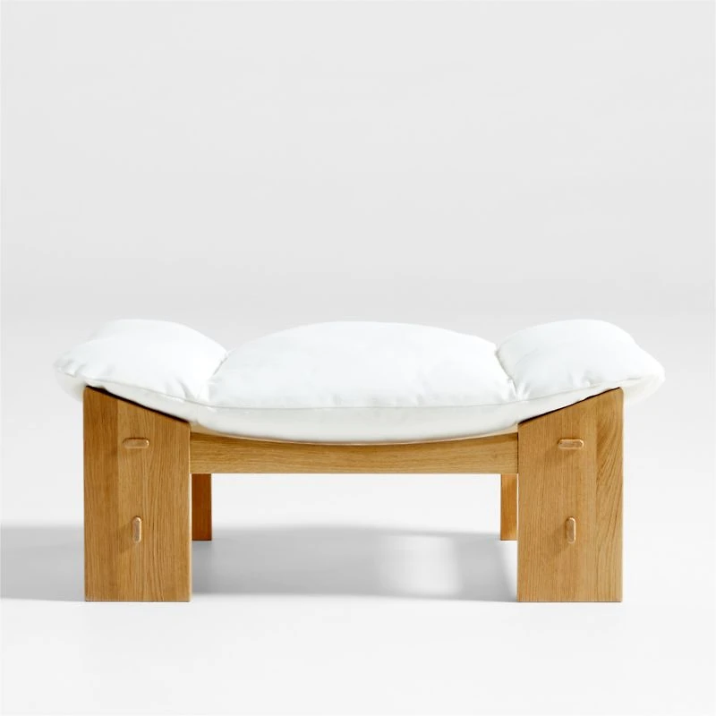 Shinola Michigan Ottoman