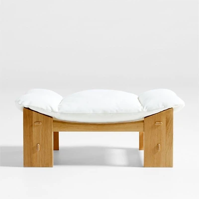 Shinola Michigan Ottoman