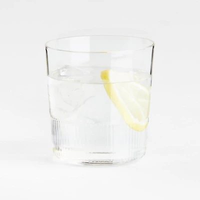 Mid-Ridged Medium Drinking Glass