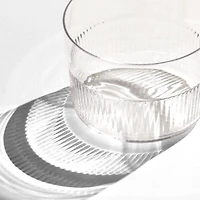 Mid-Ridged Small Drinking Glass