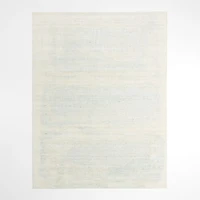 Milano Wool and Viscose Hand-Knotted Blue Area Rug 8'x10'
