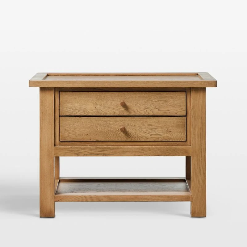 Millbrook 38" Natural Light Oak Nightstand