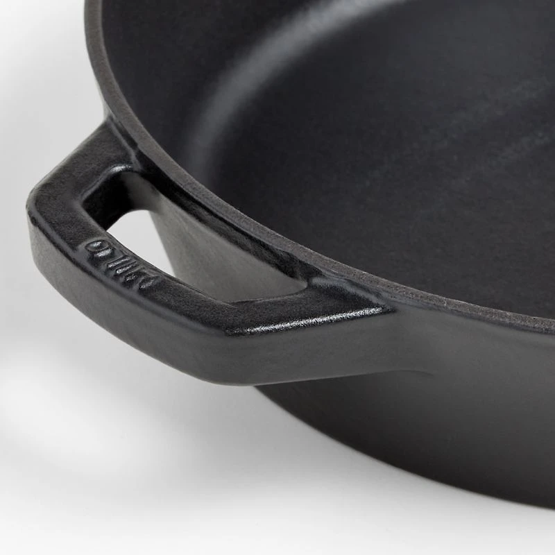 Milo by Kana Cast Iron Cookware Ultimate Skillet 10" Black