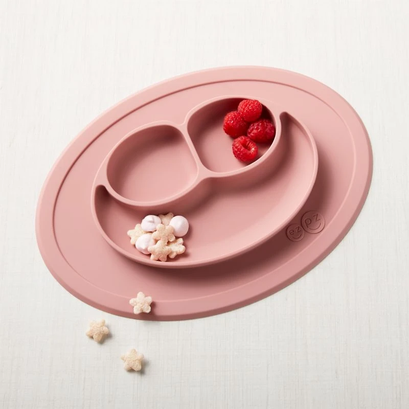 ezpz Mini Mat Blush Baby Placemat