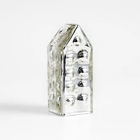Medium Mercury Glass Holiday House