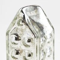 Medium Mercury Glass Holiday House