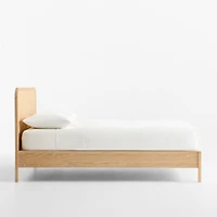 Mira Cerused Natural Oak Kids Full Bed