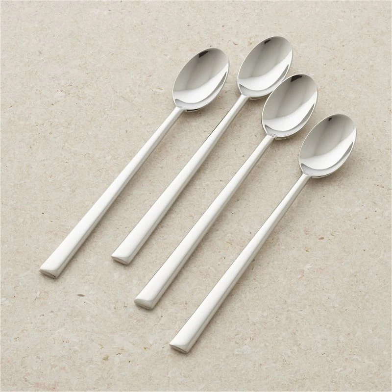 Mix Round Soup Spoons, Set of 4