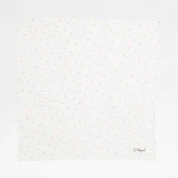Mixed Print Pink Organic Cotton Gauze Baby Swaddle Blankets, Set of 3